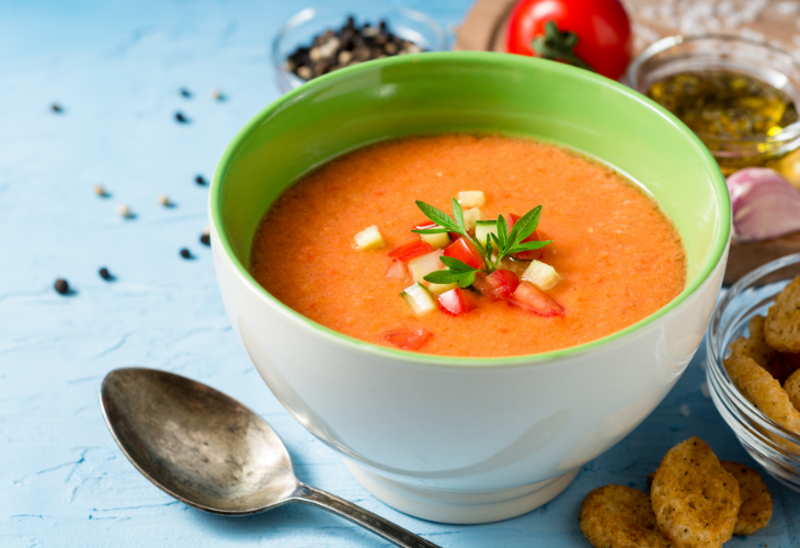 Healthy Summer Foods to Burn Fat, Chilled Soups 
