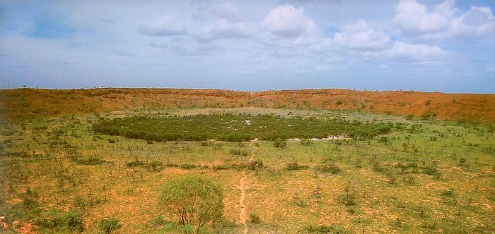 Wolfe creek crater