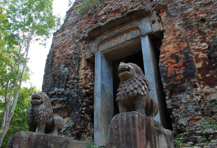The ruins of Sembo Pprei Kuk Kampong Thom