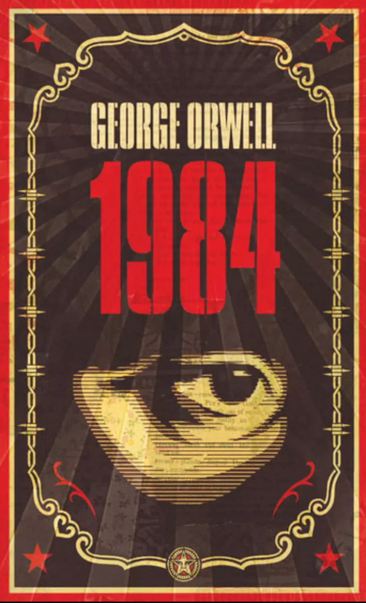 cover of book 1984