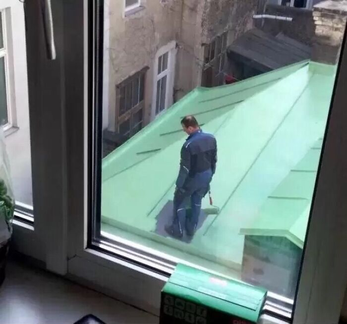 roof painting fail