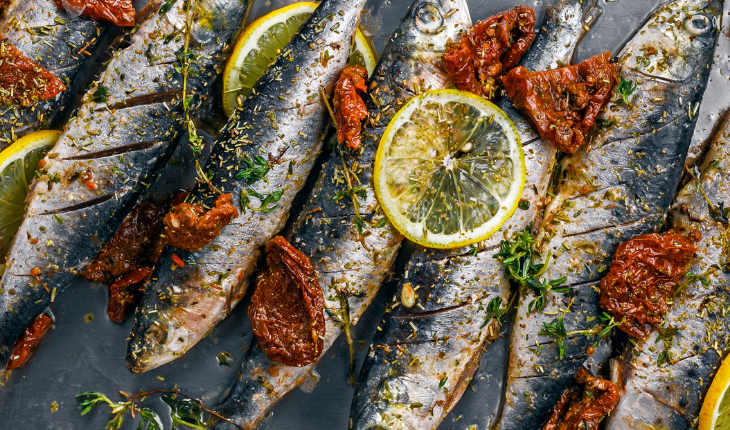 seasoned sardines