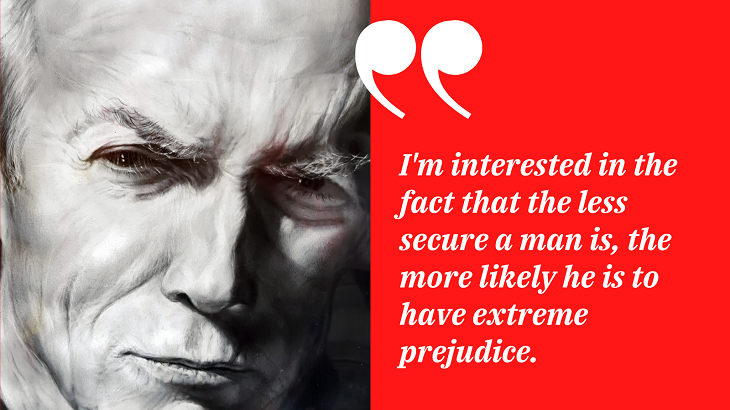Inspirational Quotes by Clint Eastwood, secure