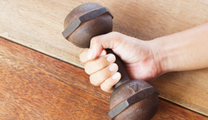 gripping weights