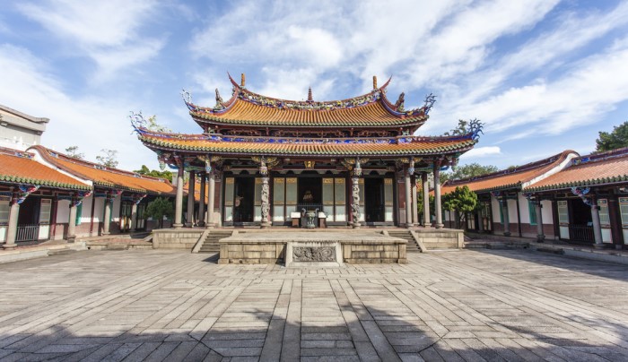 Chinese confucious temple