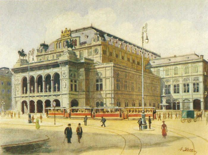 Hitler, Vienna State Opera House
