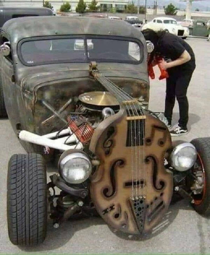 WEIRDEST Cars, guitar