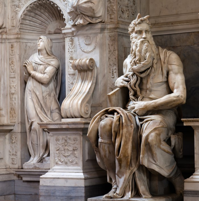 moses by Michelangelo, Rome