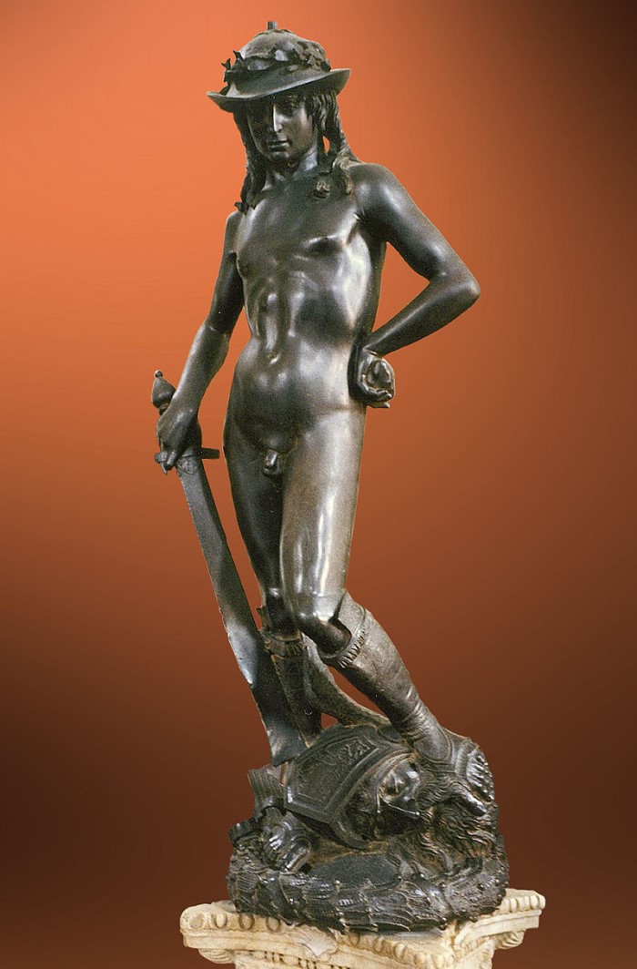 Donatello's David full sculpture