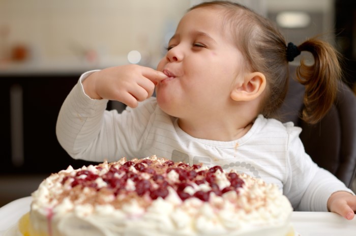 child eating