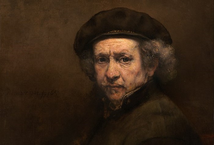 Rembrandt self portrait