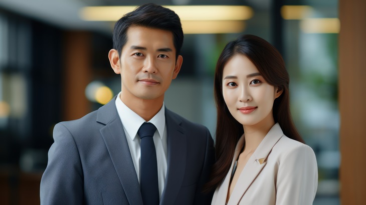 south Korean couple