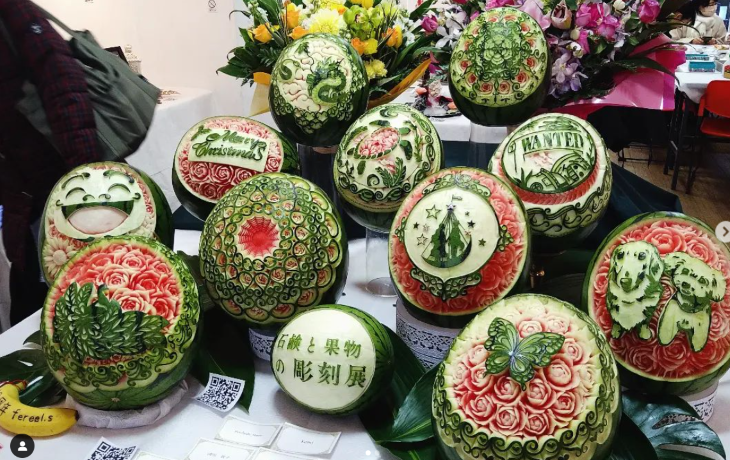 Takehiro Kishimoto fruit and vegetable designs