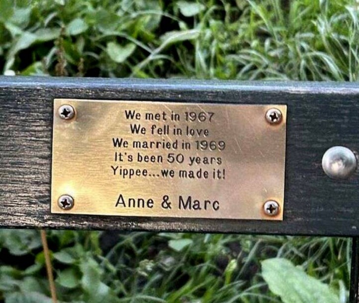 Funny & Heartwarming Bench Plaques 