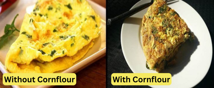 Flavor-enhancing tips: Omelets on a plate