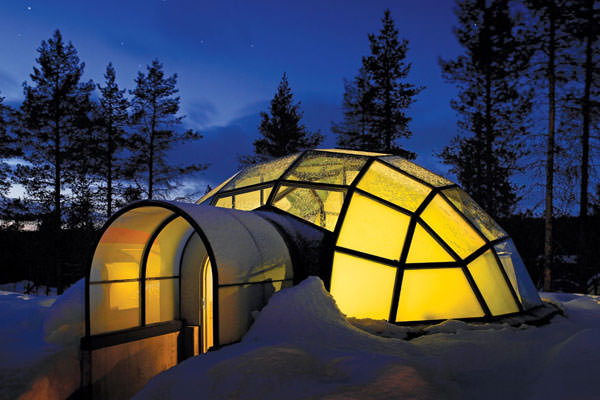 hotel igloo in finland