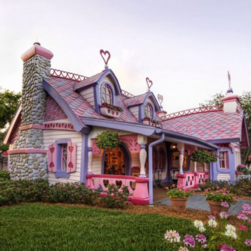 nice, weird, house, fairy tale, pictures