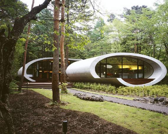 Shell House ,architecture, wood