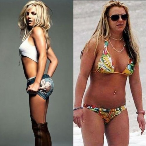 before and after Britney Spears