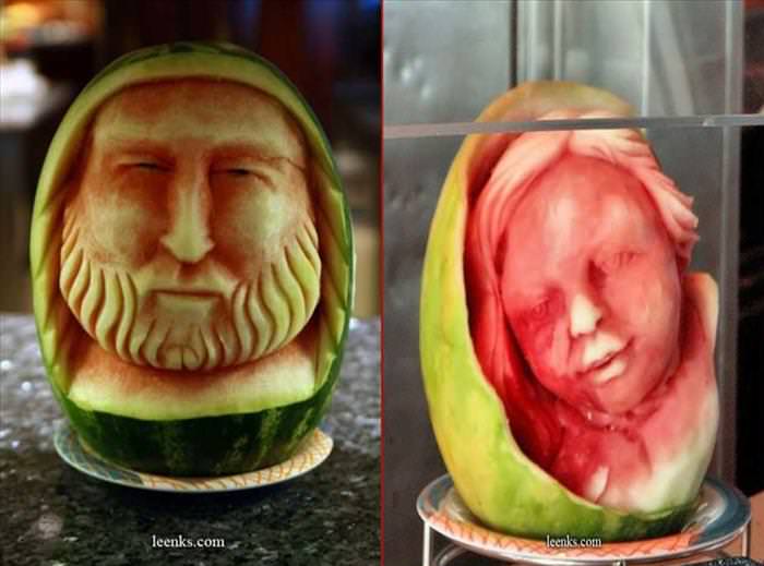 watermelon carving