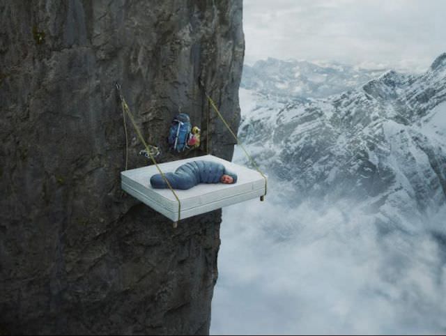 hanging beds mountain climbing