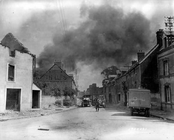 Normandy historic photo