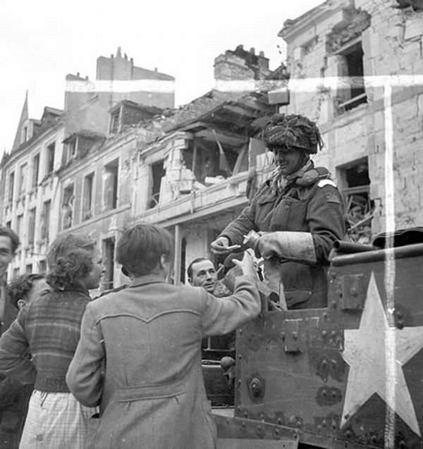 Normandy historic photo