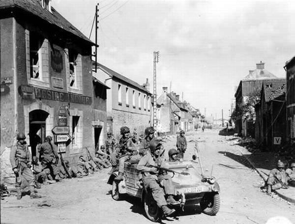 Normandy historic photo