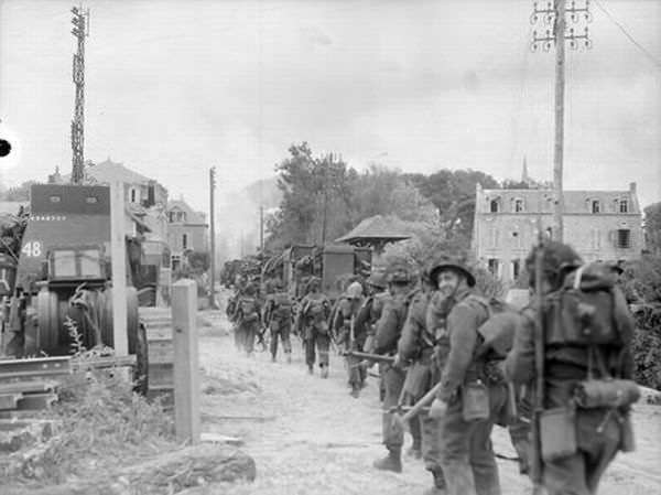 Normandy historic photo