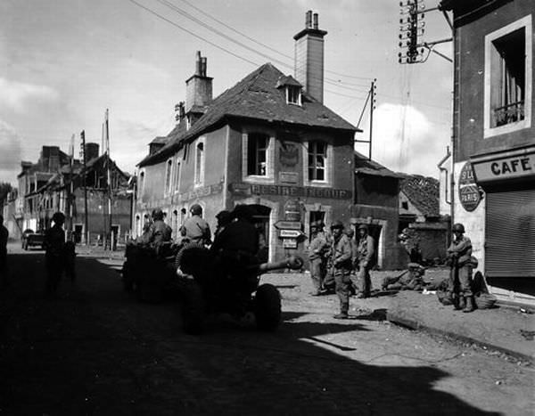 Normandy historic photo