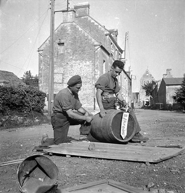 Normandy historic photo