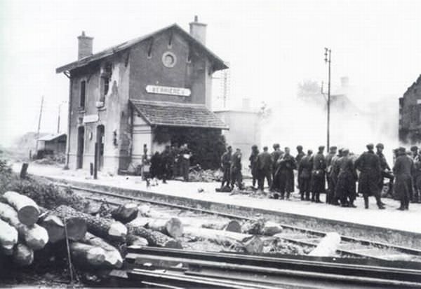 Normandy historic photo