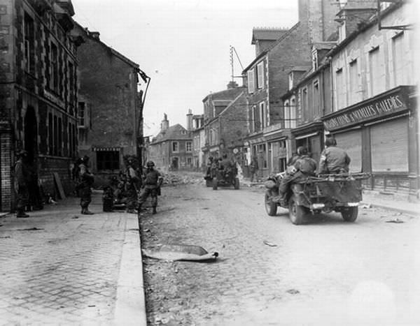 Normandy historic photo