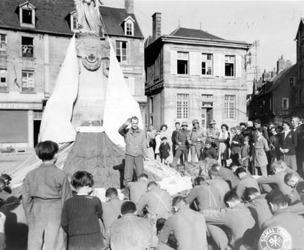 Normandy historic photo