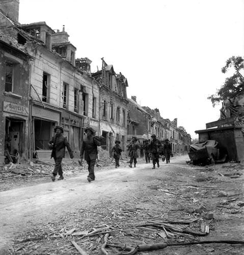 Normandy historic photo