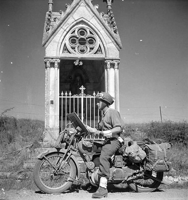 Normandy historic photo