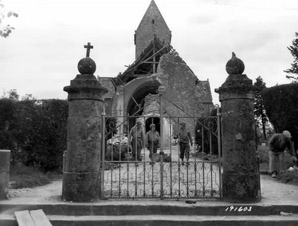 Normandy historic photo