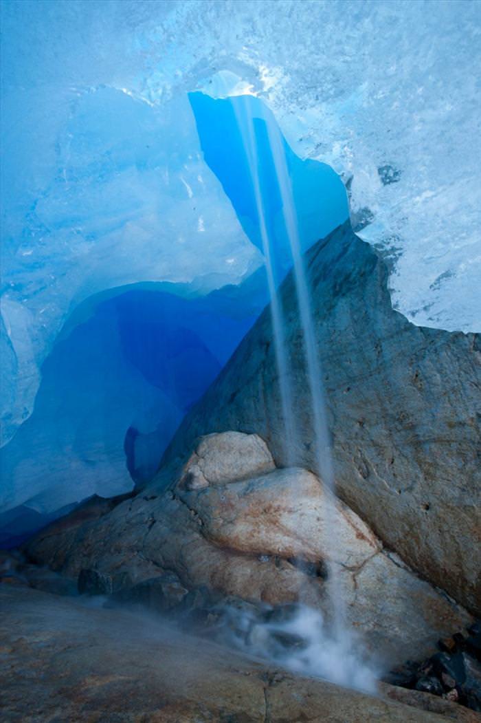 glacier caves