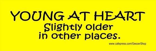 The funniest bumper stickers for seniors