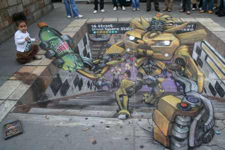 Pavement in 3D - Amazing Street Art!