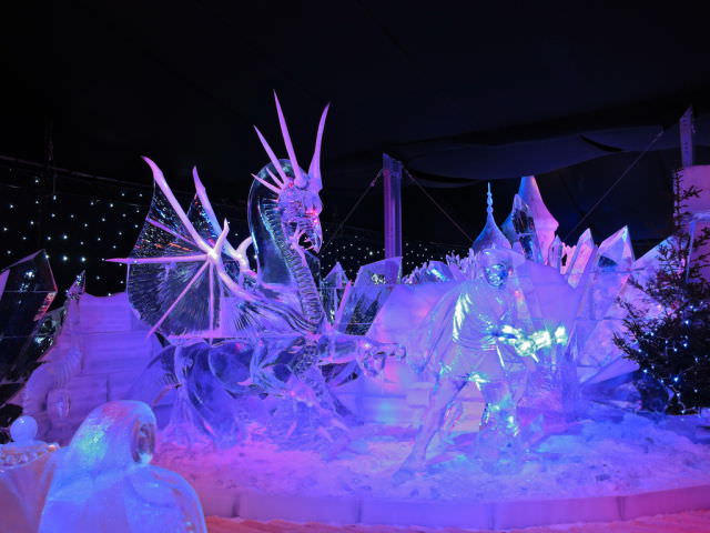 Stunning Ice Sculptures