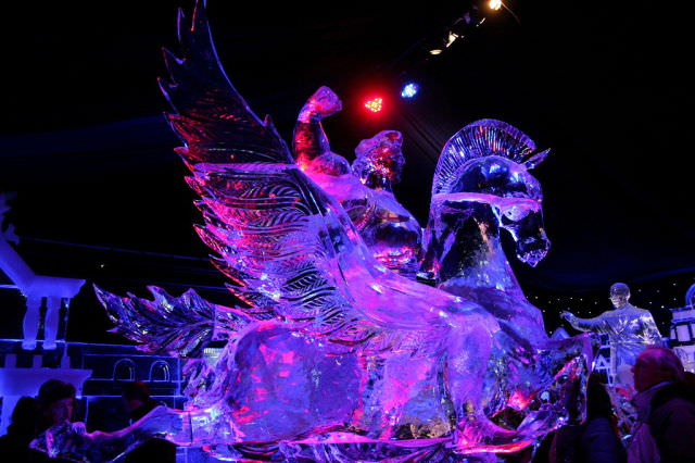 Stunning Ice Sculptures