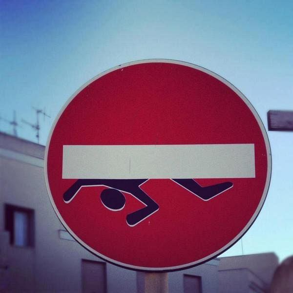 street sign art