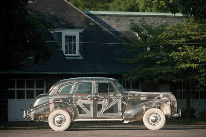 plexiglass car Pontiac ghost car side
