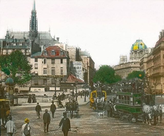 paris then and now