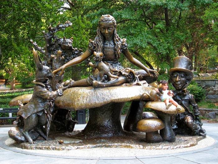 statues from fairy tales