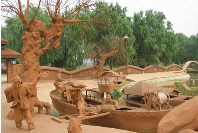 clay village