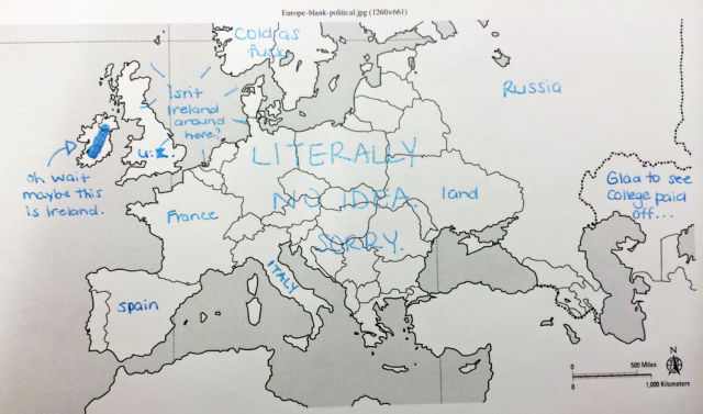 US vs UK - Geography Knowledge