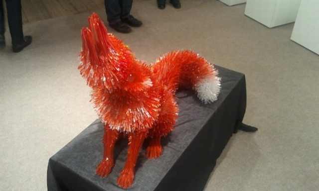 shattered glass animals