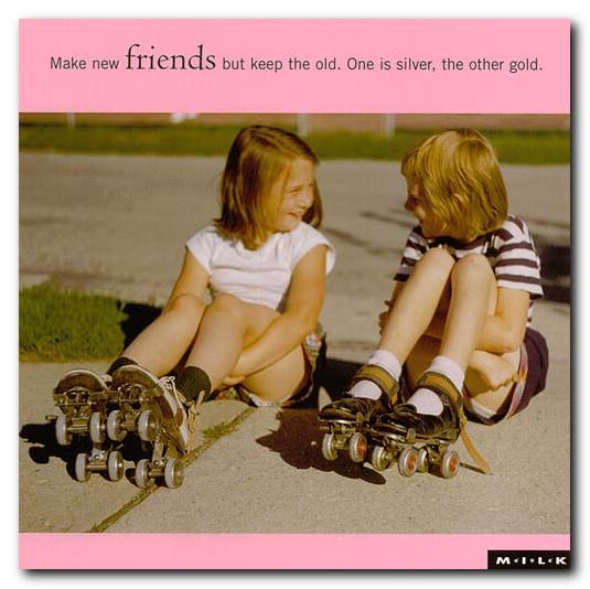 friendship postcards